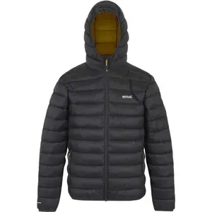 REGATTA OUTDOORS MARIZION Pánská bunda, tmavě šedá, velikost