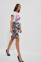 Marisse Women's Skirt L-Sc-4006 D.Oak