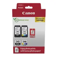 Canon PG-545 + CL-546 8287B008 barevná (CMYK) sada originální cartridge