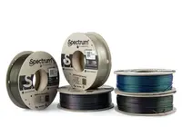 Spectrum 80752 3D filament, Premium PLA Essentials, 1,75mm, 5x250g, Fialový, Zelený, Černý, Modrý (Mix Wizard Indigo, Wizard green, Wizard charcoal, C