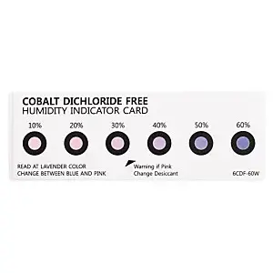 Indikátor vlhkosti 45x80mm