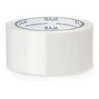 36  x Lepiaca PP páska 48mm, návin 66m, biela, hrúbka 28µm | RAJA