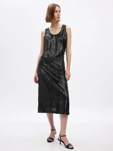 GAP Dámské Midi sukně s flitry 826077-01 Velikost: XS