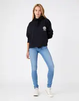 Dámské rifle WRANGLER W27H4741G HIGH RISE SKINNY RIVER Velikost: 28/30