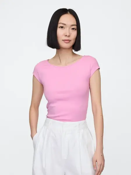 GAP Dámské Tričko s krátkým rukávem 540672-07 Velikost: XL