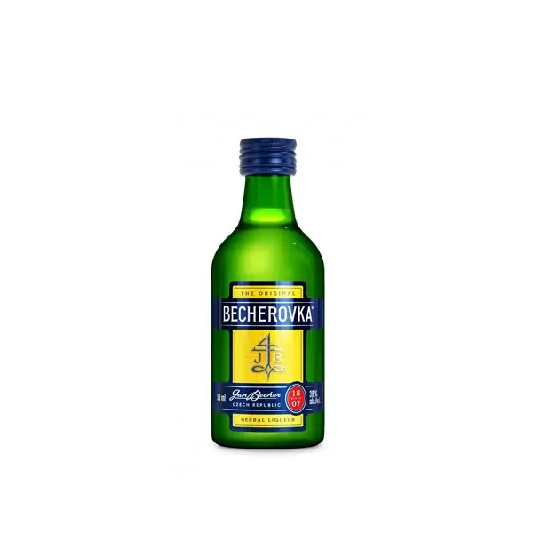 Becherovka 38% 0,05 l (holá láhev)