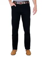 Pánské jeans WRANGLER W12109004 TEXAS STRETCH BLACK OVERDYE Velikost: 32/34