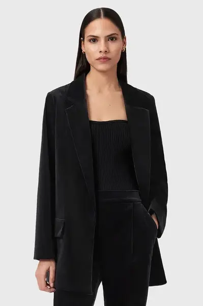 Velurové sako AllSaints