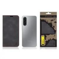 Flipové pouzdro Tactical Xproof pro Samsung Galaxy S25+, černá