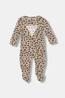 Kojenecké bavlněné dupačky Guess S5BG02 KA6W1