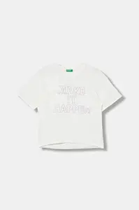 Dětské bavlněné tričko United Colors of Benetton