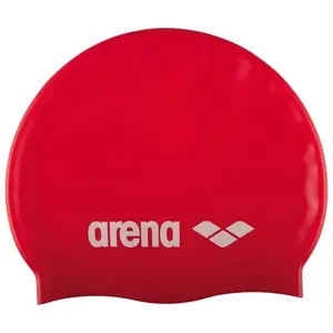 Plavecká čepice Arena Classic Silicone červená