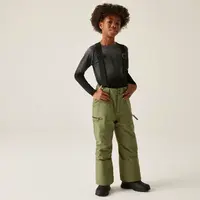 Dětské zimní lyžařské kalhoty dare2b pow ii khaki 158