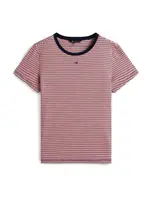 Tommy Jeans Tričko 'ESSENTIAL'  modrá / červená / biela