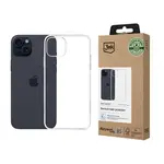 Silikonový kryt 3mk Clear Case Eco pro Apple iPhone 16 Plus, transparentní