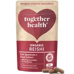 Together Health Reishi 800 mg - organický extrakt z celej plodnice, 60 kapsúl