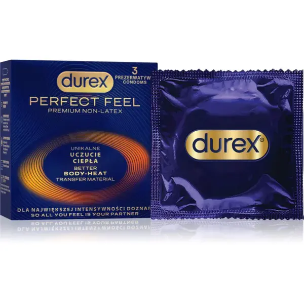 Durex Perfect Feel kondómy 3 ks