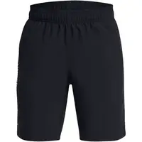 Under Armour WOVEN WORDMARK Chlapecké kraťasy, černá, velikost S