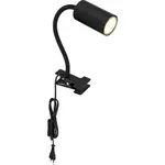 GLOBO Svietidlo na klip ROBBY čierna GU10 25W 290 x 100 x 415 mm