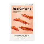 Missha Vyživujúca plátienková pleťová maska Red Ginseng (Airy Fit Sheet Mask) 19 g