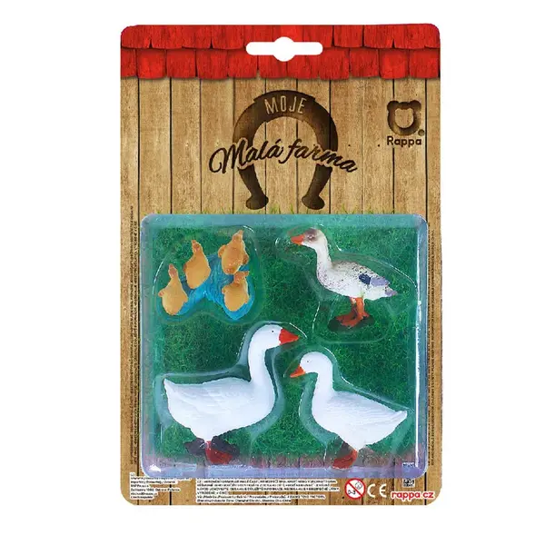 Rappa Zvířata na farmě 4 v 1 - husy
