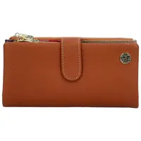 Dámska kožená peňaženka svetlo hnedá - Gregorio Adetta