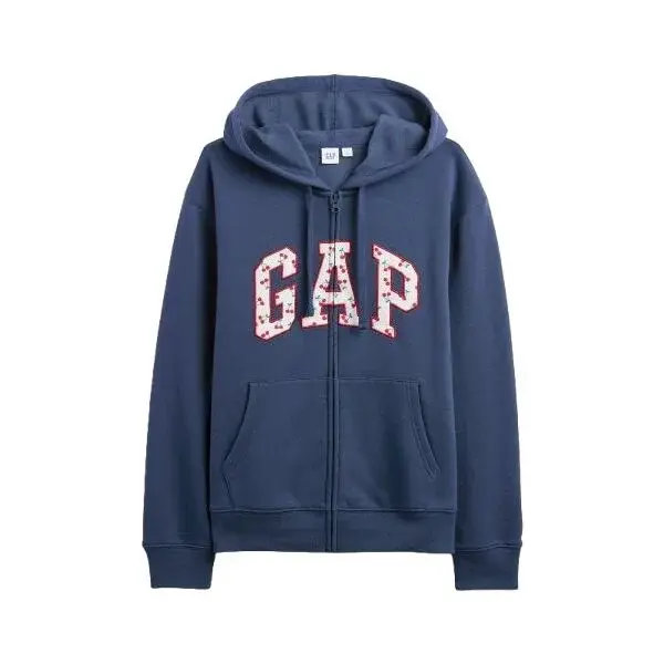 GAP HERITAGE Dámska mikina, tmavo modrá, veľkosť