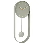 Karlsson NÁSTĚNNÉ HODINY, zelená, 20/50/5 cm