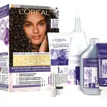 Loréal Paris Excellence Cool Creme odstín 3.11 ultra popelavá tmavá hnědá barva na vlasy