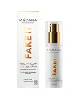 MÁDARA FAKE IT Rozjasňující samoopalovací sérum na obličej 30 ml