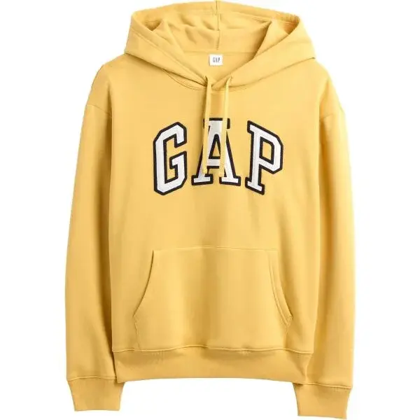 GAP V-GAP HERITAGE PO HD Dámska mikina s logom, žltá, veľkosť