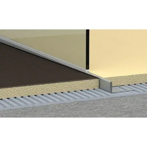 Lišta pravá Havos kartáčovaný, nerez, dĺžka 150 cm, výška hrany 12,5 mm, SPNRZK12150P