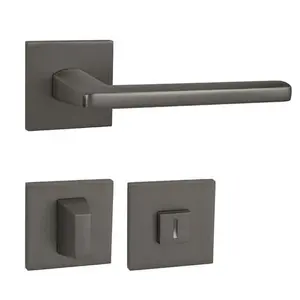 Kľučka Naturel PRIMA HR titán s WC gombíkom