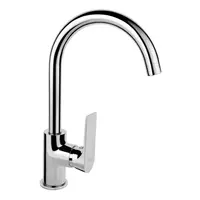 Drezová batéria Novaservis Algeo Sqare s otočným ramienkom chróm BAQ4