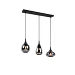 Trio Lumina závesné osvetlenie čierna 317000332 TR317000332