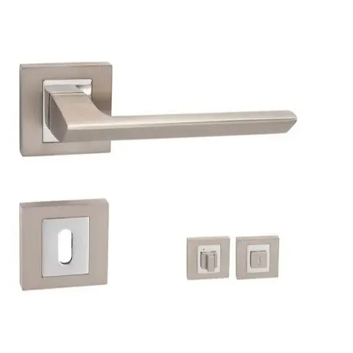 Kľučka Naturel Jasper nikel perla, WC kľučka JASPERHRNPWC