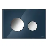 Tece Loop rámček s tlačidlami z plastu v chrómovom prevedení 9240666 9.240.666