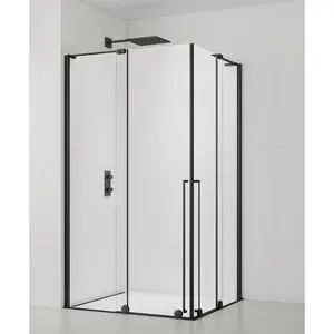 Sprchový kút obdĺžnik 90x100 cm SAT Walk-In Xmotion SATBWIXMN10090C
