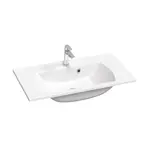 Ravak Classic Slim umývadlo 80x45 cm otvor pre batériu uprostred XJX01180001