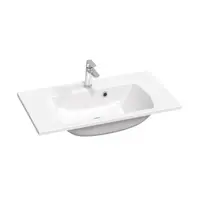 Ravak Classic Slim umývadlo 80x45 cm otvor pre batériu uprostred XJX01180001