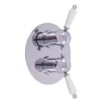 RAV SLEZÁK Labe sprchová a vaňová batéria s prepínačom chróm L586K