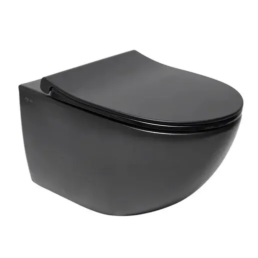 WC závesné SAT Infinitio vrátane dosky softclose, zadný odpad SATINF011RREXPBKM