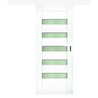 Interiérové dvere Naturel Accra posuvné 80 cm biele ACCRACPLB80PO + posuvný systém