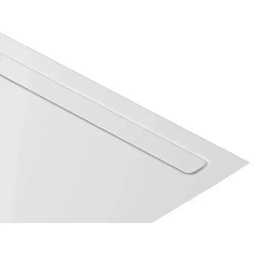 Kaldewei Nexsys designová krytka 4132 pro sprchovací plochu délky 80 cm, alpská bílá 687771230001