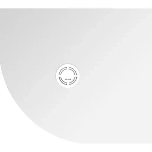 Polysan Flexia sprchová vanička štvrťkruhová 90x80 cm liaty mramor 91231