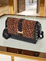 Resti Patent Small Women's Faux Leather Handbag Panthere Mist