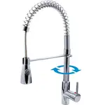 RAV SLEZÁK Seina drezová batéria s otočným ramienkom, 2 prúdy chróm SE917.5