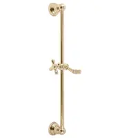 Sprchová tyč RAV SLEZÁK s držiakom sprchy v zlatom prevedení MD0553Z
