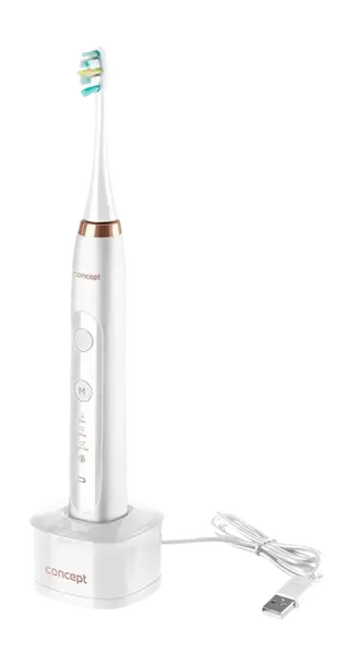 CONCEPT ZK7010 Sonická zubná kefka s cestovným puzdrom PERFECT SMILE, white