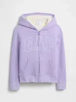 GAP Dětská zateplená mikina Sherpa - Holky